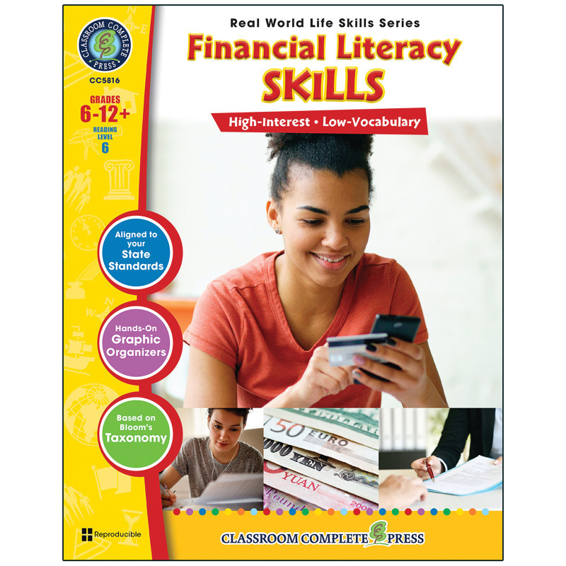 CLASSROOM COMPLETE PRESS Classroom Complete Press Real World Life Skills: Financial Literacy Skills
