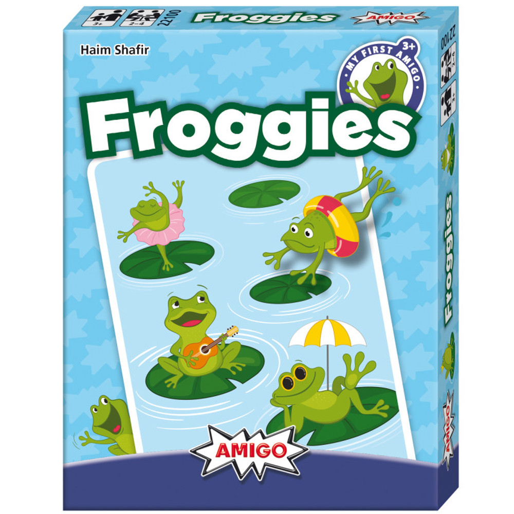 AMIGO GAMES INC AMIGO Games My First AMIGO Card Game: Froggies