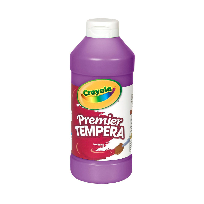 CRAYOLA LLC Crayola® Premier Tempera Paint, 16 oz, Violet