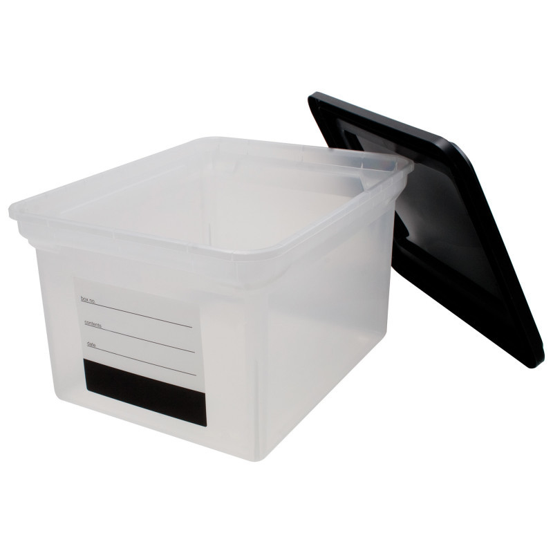 ADVANTUS Innovative Storage Designs File Tote with Contents Label