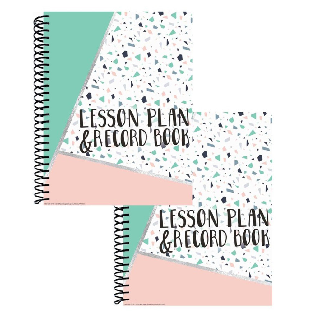 EUREKA Eureka® Simply Sassy Lesson Plan & Record Book, Pack of 2