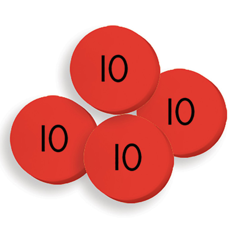 TEACHER CREATED RESOURCES Sensational Math™ 100 Tens Place Value Discs Set