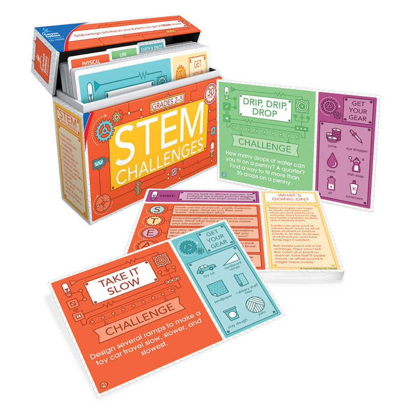 CARSON DELLOSA EDUCATION Carson Dellosa Education STEM Challenges Learning Cards