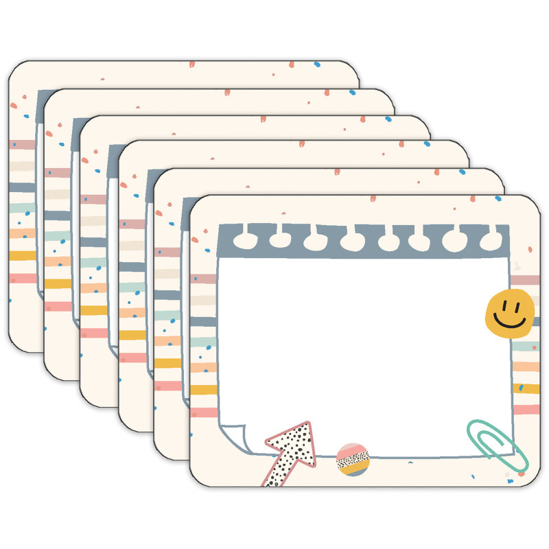 CARSON DELLOSA EDUCATION Carson Dellosa Education We Belong Name Tags, 40 Per Pack, 6 Packs