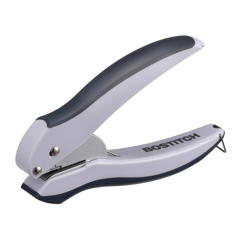 AMAX Bostitch EZ Squeeze™ 1-Hole Punch, Gray