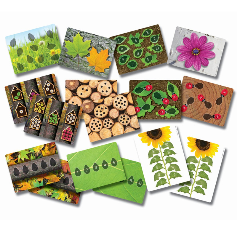 YELLOW DOOR US LLC Yellow Door Ladybugs Early Number Card, Pack of 16