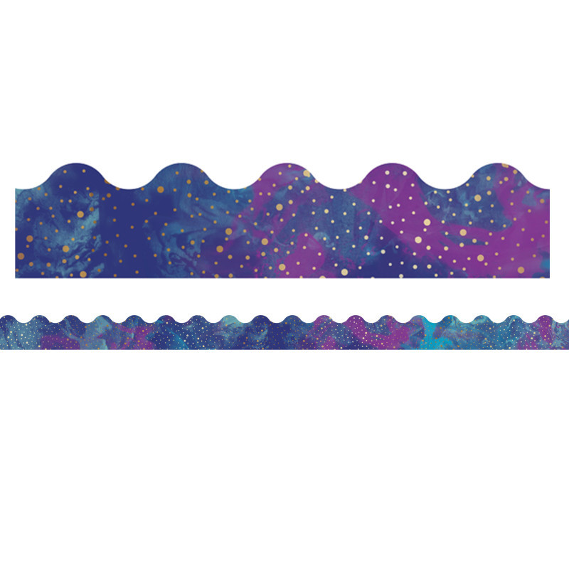 CARSON DELLOSA EDUCATION Carson Dellosa Education Galaxy Scalloped Border, 39 Feet