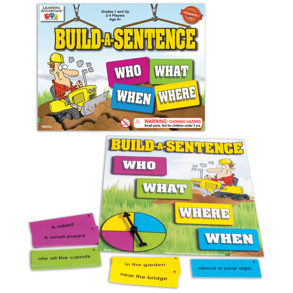 LEARNING ADVANTAGE Learning Advantage® Build-A-Sentence