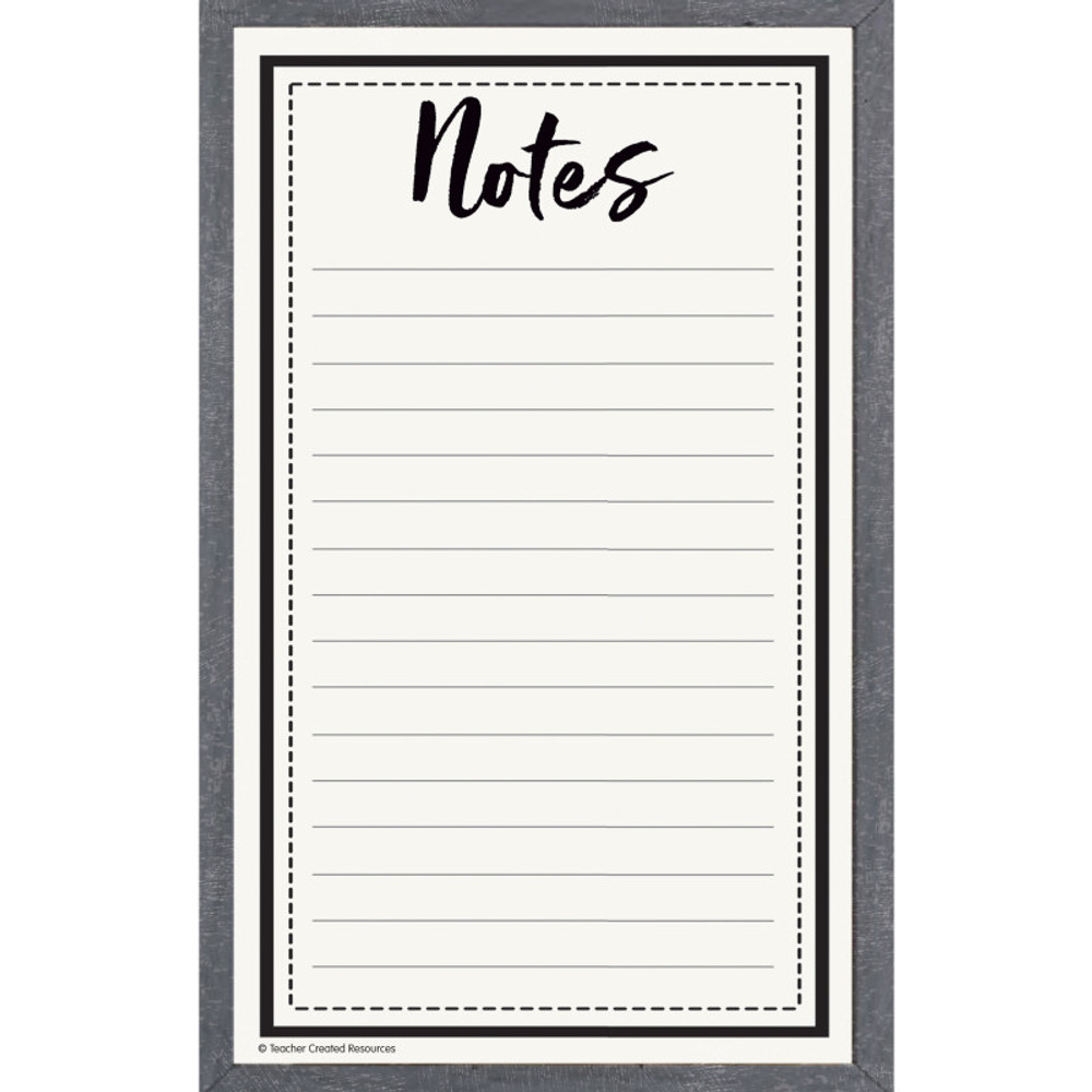 TEACHER CREATED RESOURCES Teacher Created Resources® Modern Farmhouse Notepad