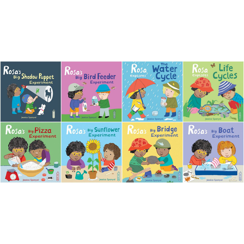 CHILDS PLAY BOOKS Child's Play Books Rosa's Workshop Set 1 & 2 English 8-Book Set