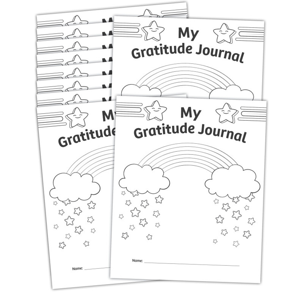TEACHER CREATED RESOURCES Teacher Created Resources® My Own Books: My Own Gratitude Journal, 10 Pack