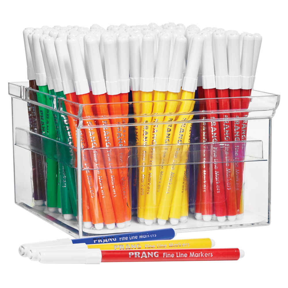 DIXON TICONDEROGA CO Prang® Classic Art Markers, Fine Tip, 12 Colors, 144 Count
