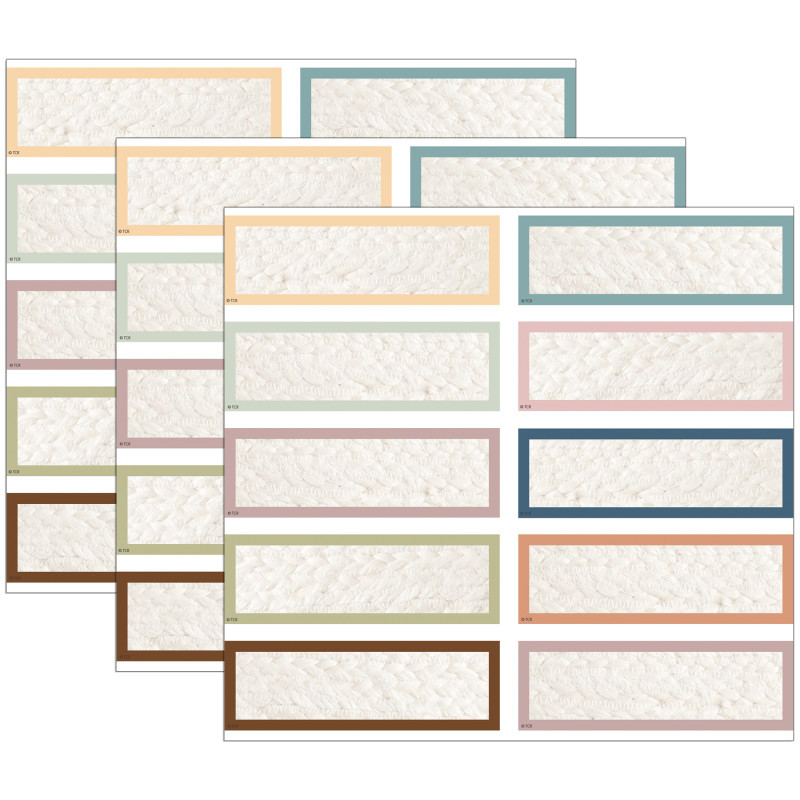 TEACHER CREATED RESOURCES Teacher Created Resources® Everyone is Welcome Labels Magnetic Accents, 20 Per Pack, 3 Packs