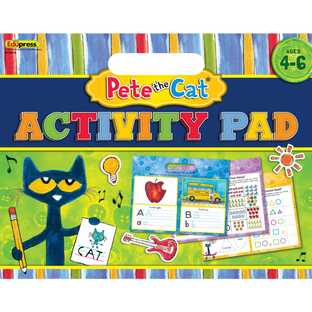 TEACHER CREATED RESOURCES Edupress™ Pete the Cat® Activity Pad