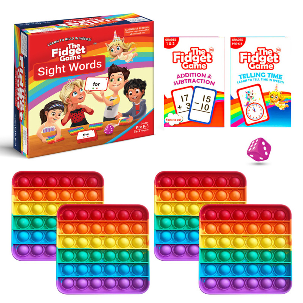 THE FIDGET GAME LTD The Fidget Game Ultimate Grade 1 & 2 Learning Bundle