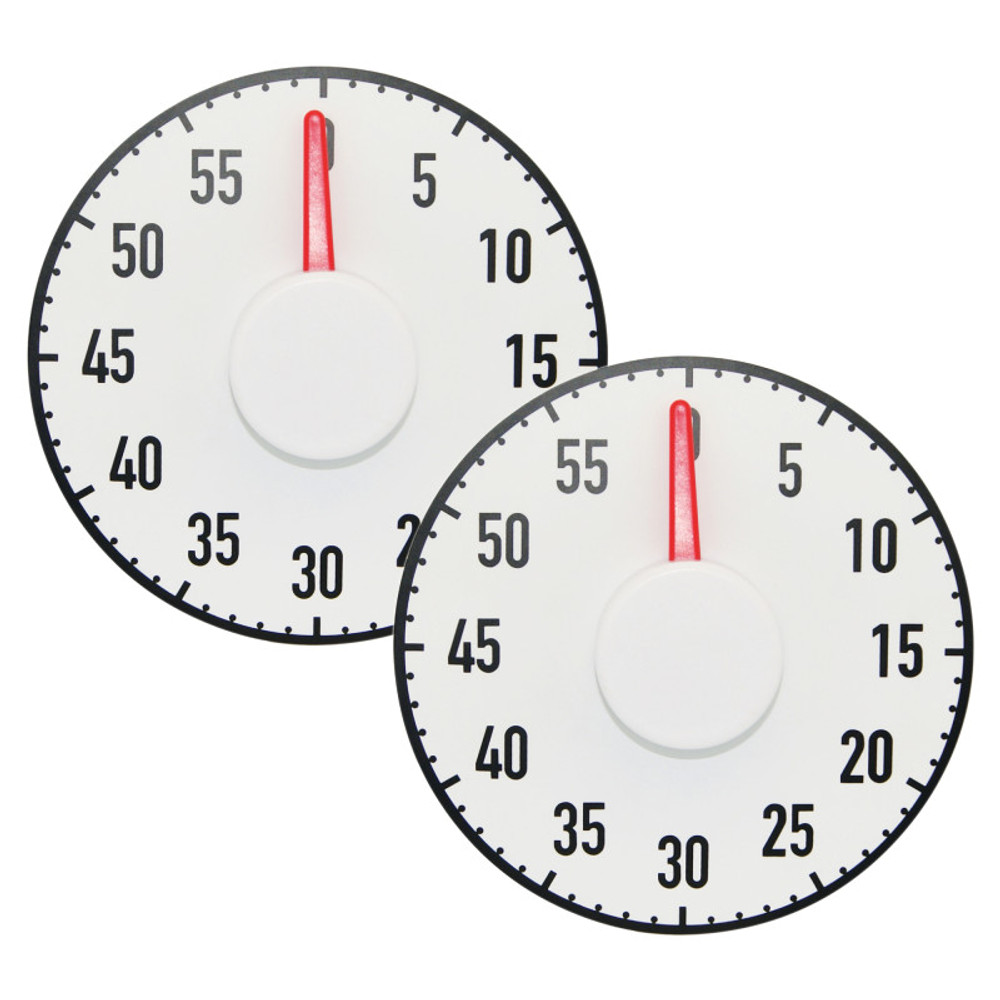 ASHLEY PRODUCTIONS Ashley Productions® Magnetic Big Timer, 7.5", Pack of 2