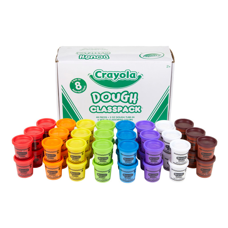 CRAYOLA LLC Crayola® Dough Classpack, 3 oz. 48 Count