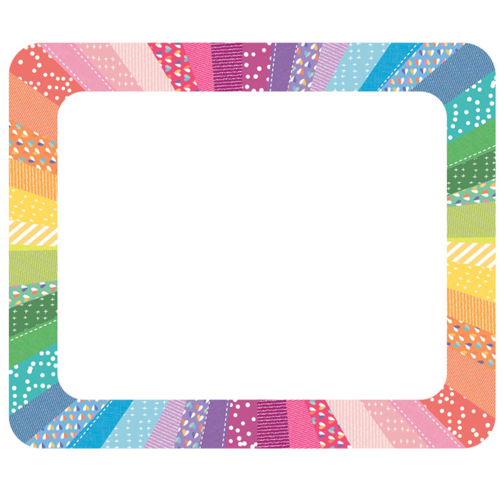 CARSON DELLOSA EDUCATION Carson Dellosa Education Crafty and Cool Name Tags, Pack of 40