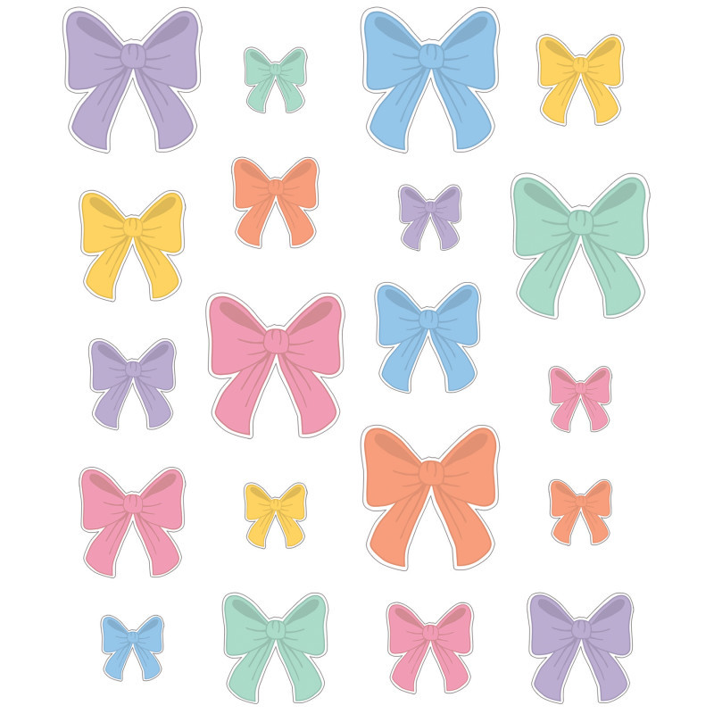 TEACHER CREATED RESOURCES Teacher Created Resources® Bows Accents, Assorted Sizes, Pack of 60