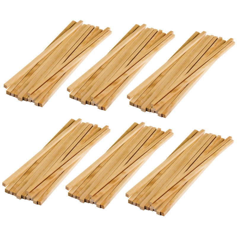 TEACHER CREATED RESOURCES Teacher Created Resources® STEM Basics: Square Wood Dowels, 12 Per Pack, 6 Packs
