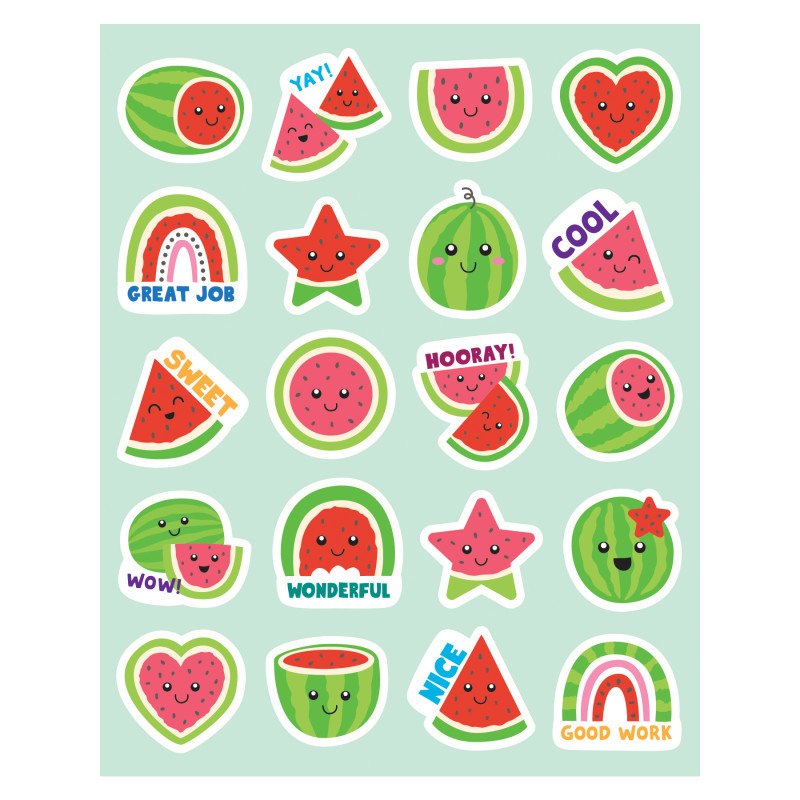 TEACHER CREATED RESOURCES Teacher Created Resources® Watermelon Smelly Stickers, Pack of 120