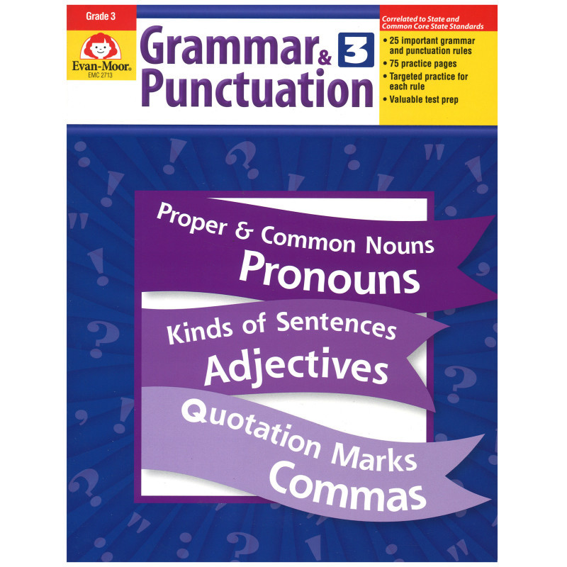 EVAN-MOOR Evan-Moor Educational Publishers Grammar & Punctuation, Teacher's Edition, Grade 3