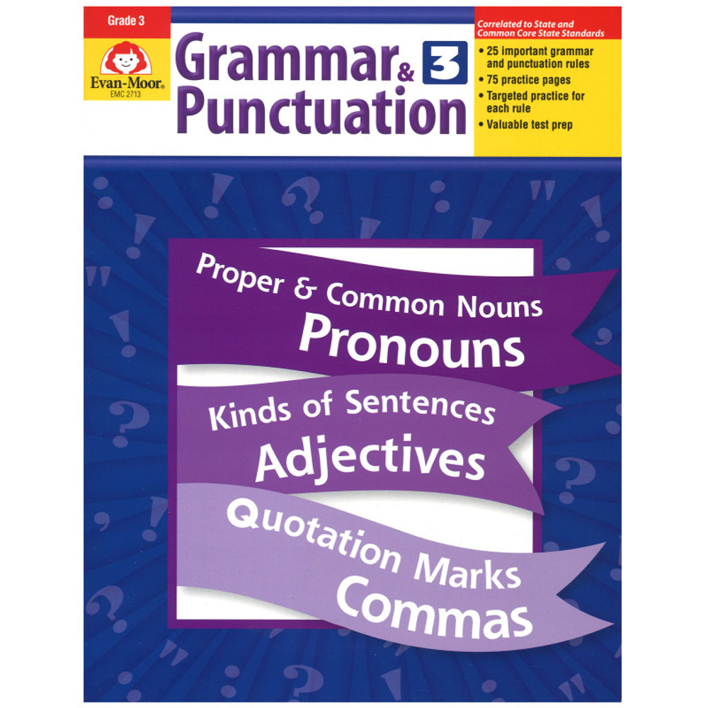 EVAN-MOOR Evan-Moor Educational Publishers Grammar & Punctuation, Teacher's Edition, Grade 3