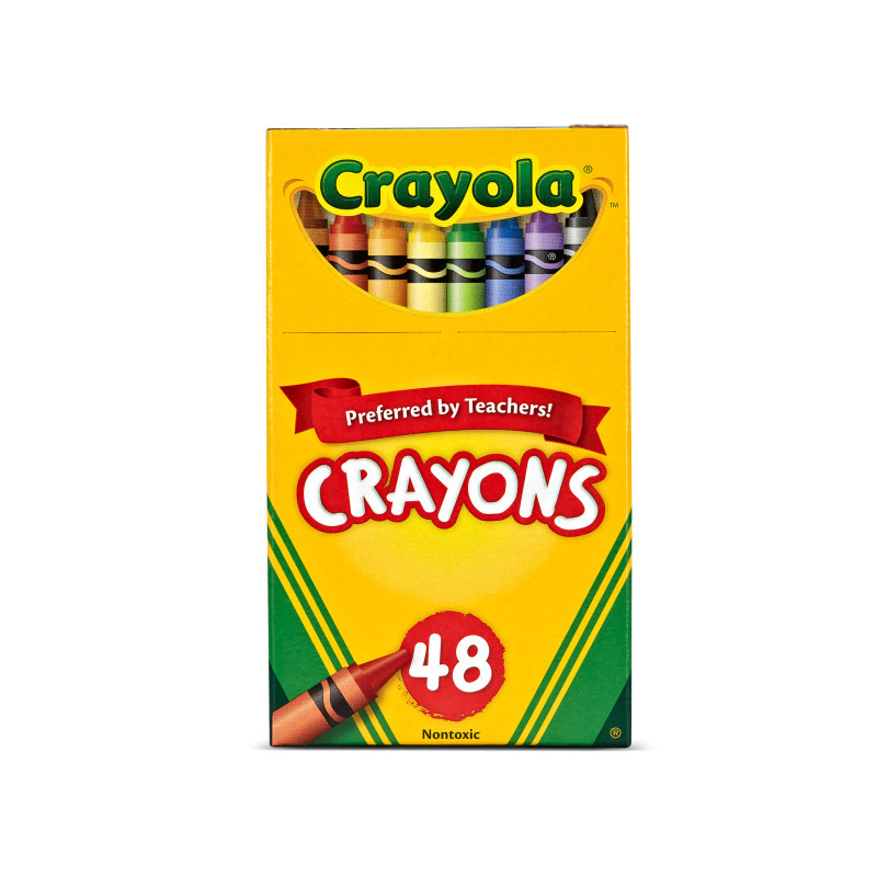 CRAYOLA LLC Crayola® Crayons, Regular Size, 48 Count