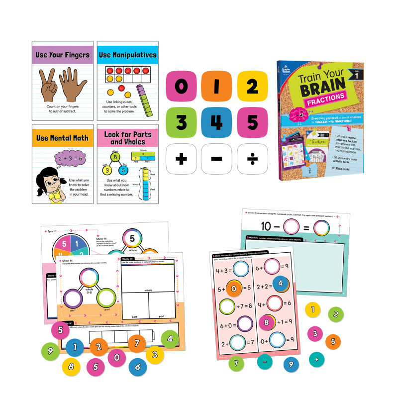 CARSON DELLOSA EDUCATION Carson Dellosa Education Math Teacher Classroom Bundle Grade 2