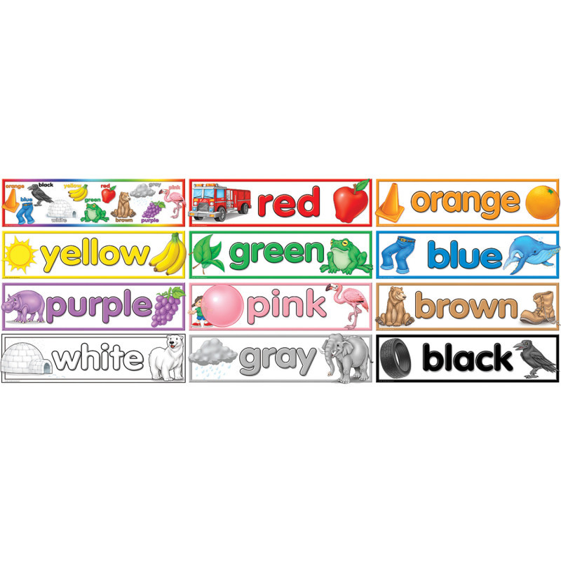 TEACHER CREATED RESOURCES Teacher Created Resources® Colors Headliners