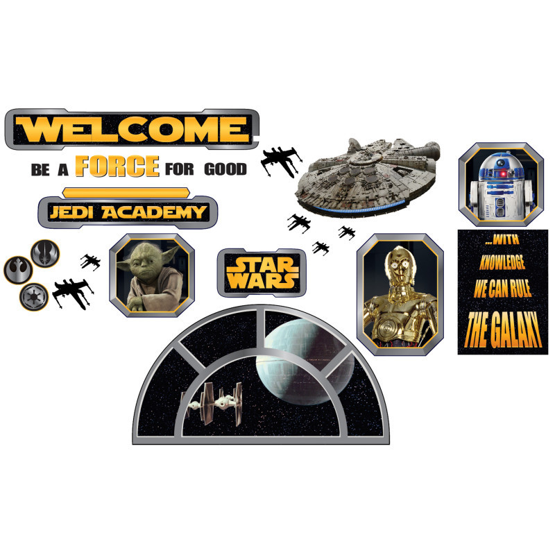 EUREKA Eureka® Star Wars™ Welcome to the Galaxy Bulletin Board Set
