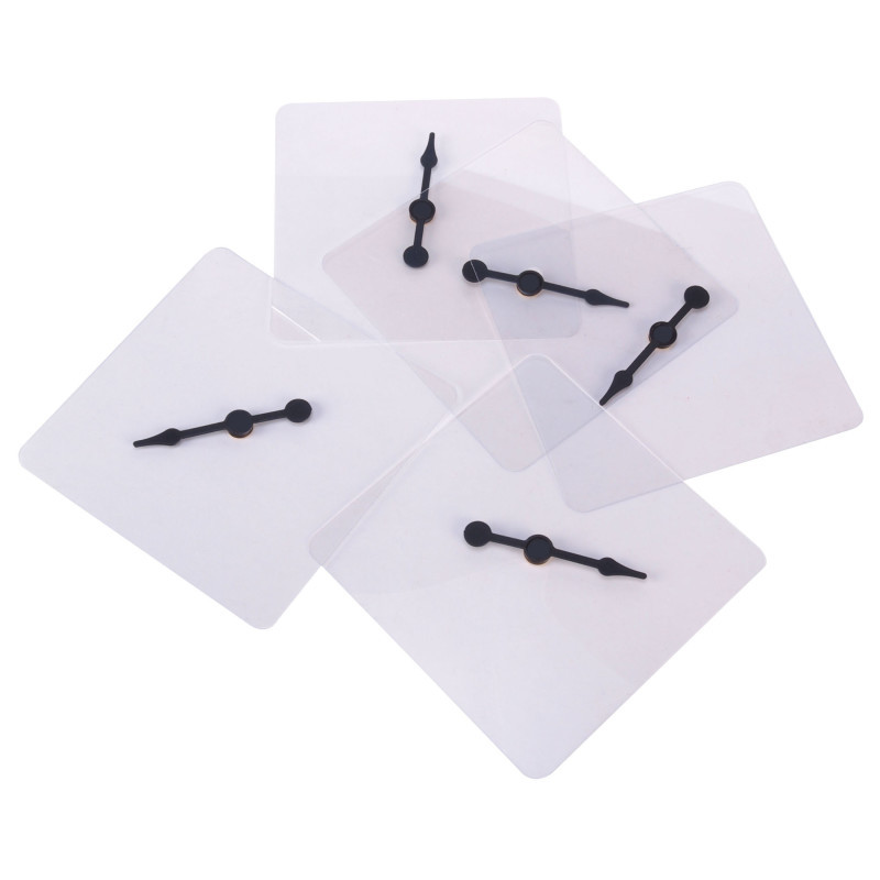 LEARNING ADVANTAGE Learning Advantage® Transparent Spinners - Set of 5