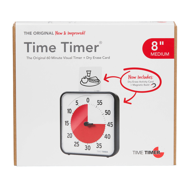 TIME TIMER LLC Time Timer® Original Timer 8 Inch (Medium)