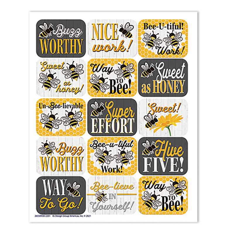 EUREKA Eureka® The Hive Success Stickers, Pack of 120
