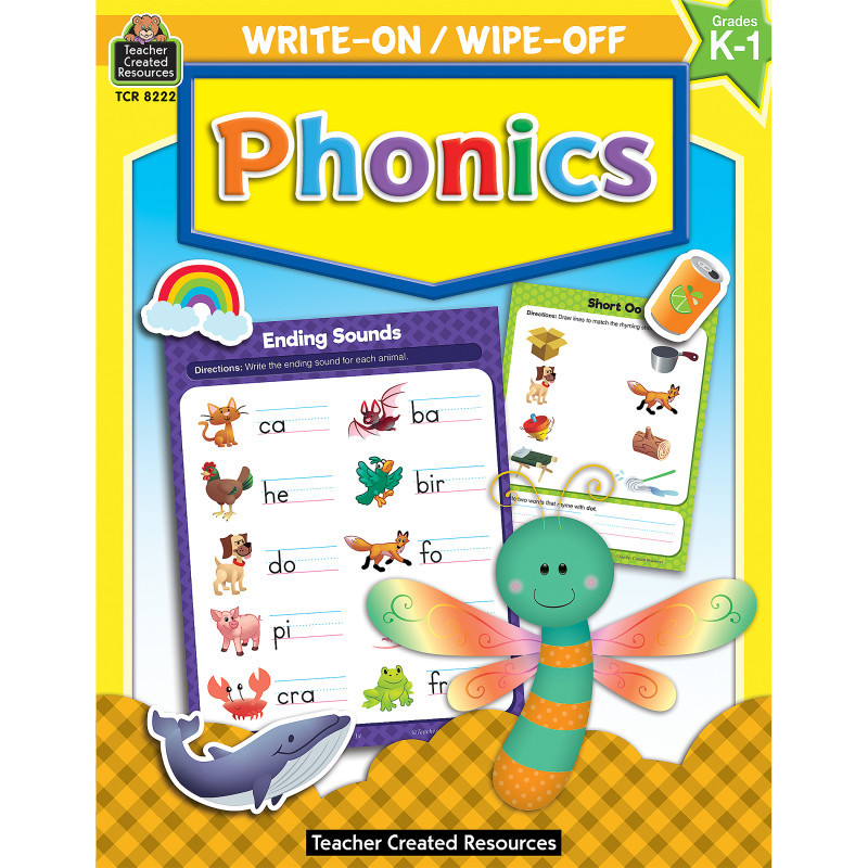 TEACHER CREATED RESOURCES Teacher Created Resources® Write-On /Wipe-Off: Phonics