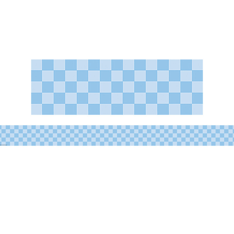 TEACHER CREATED RESOURCES Teacher Created Resources® Checkers Scalloped Border Trim, 35 Feet