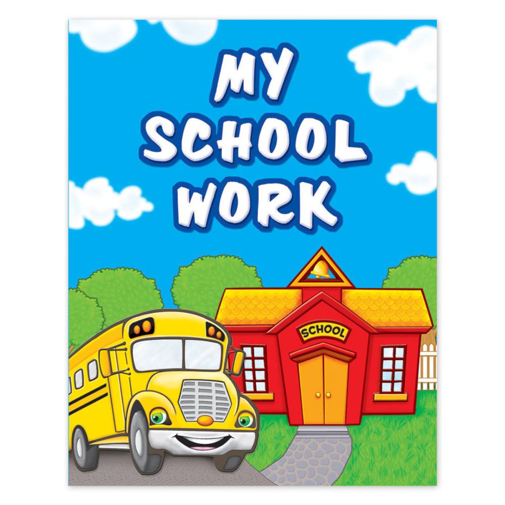 TEACHER CREATED RESOURCES Teacher Created Resources® My School Work Pocket Folder
