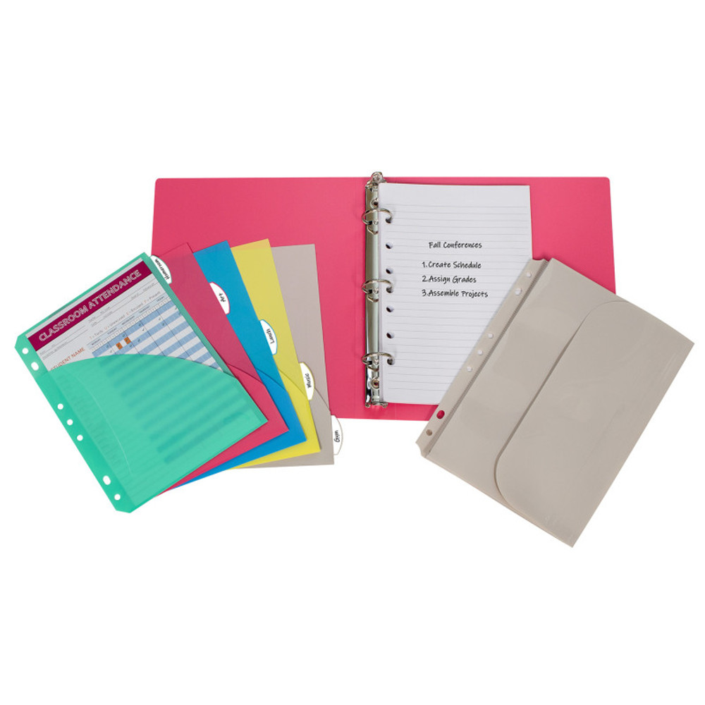 C-LINE PRODUCTS INC C-Line® Mini Size Binder Starter Kit, Assorted