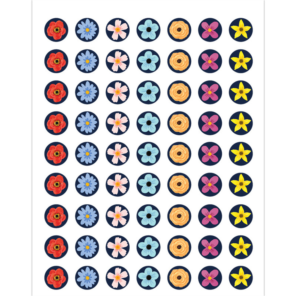 TEACHER CREATED RESOURCES Teacher Created Resources® Wildflowers Mini Stickers, Pack of 378