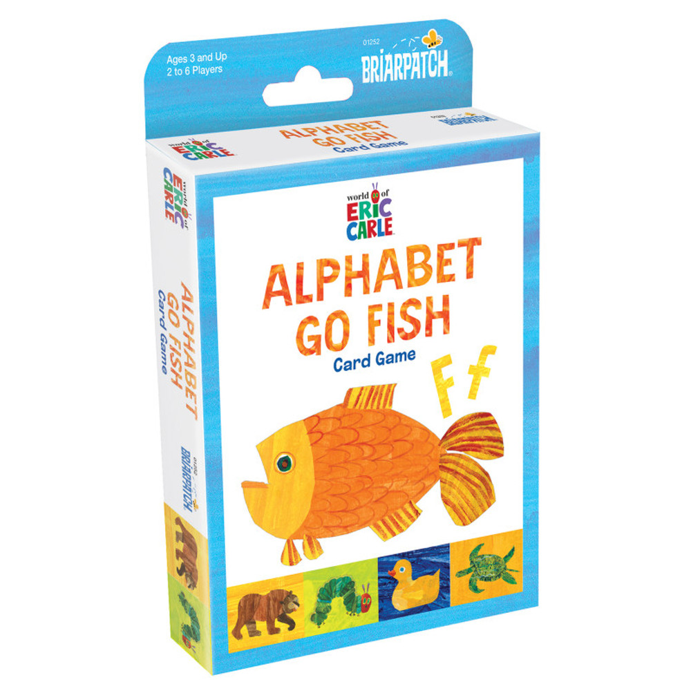 UNIVERSITY GAMES Briarpatch® The World of Eric Carle™ Alphabet Go Fish Card Game