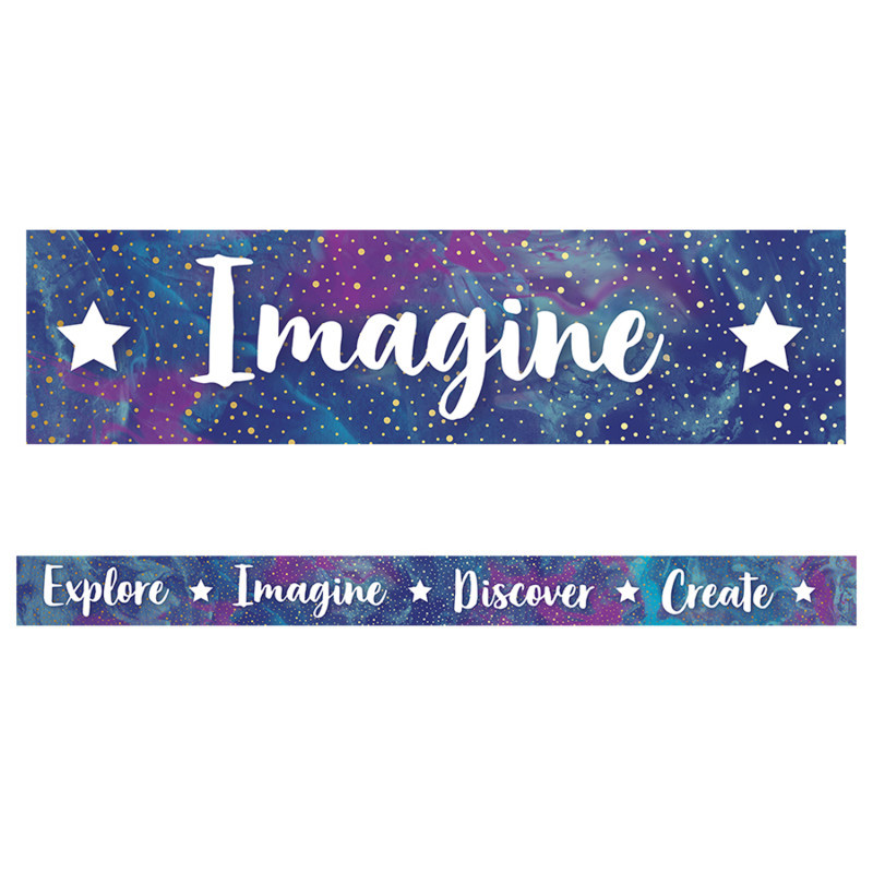 CARSON DELLOSA EDUCATION Carson Dellosa Education Galaxy Straight Border, 36 Feet