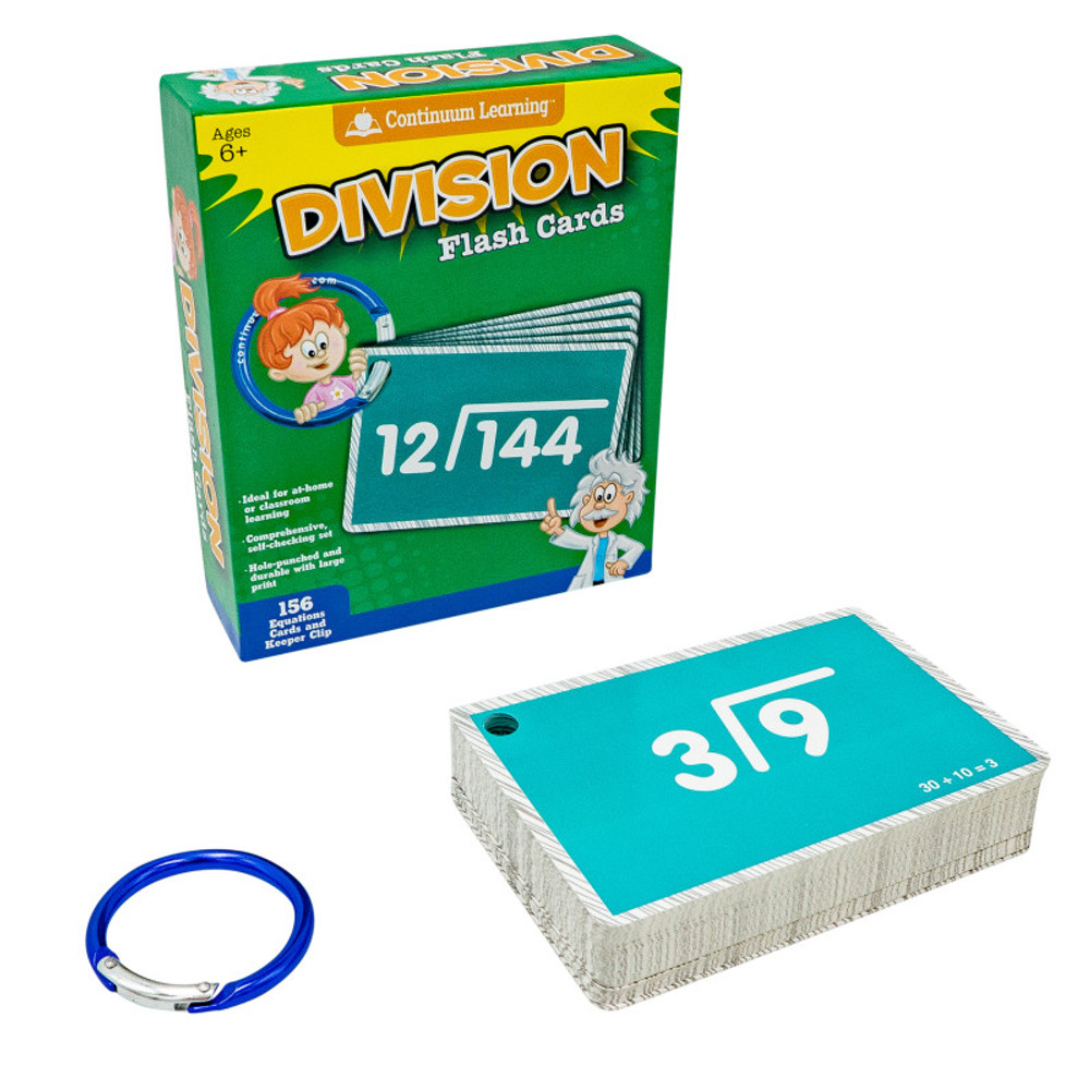 CONTINUUM GAMES Continuum Games Division Flash Cards