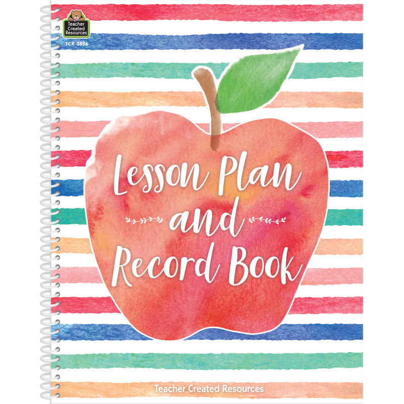 TEACHER CREATED RESOURCES Teacher Created Resources® Watercolor Lesson Plan and Record Book