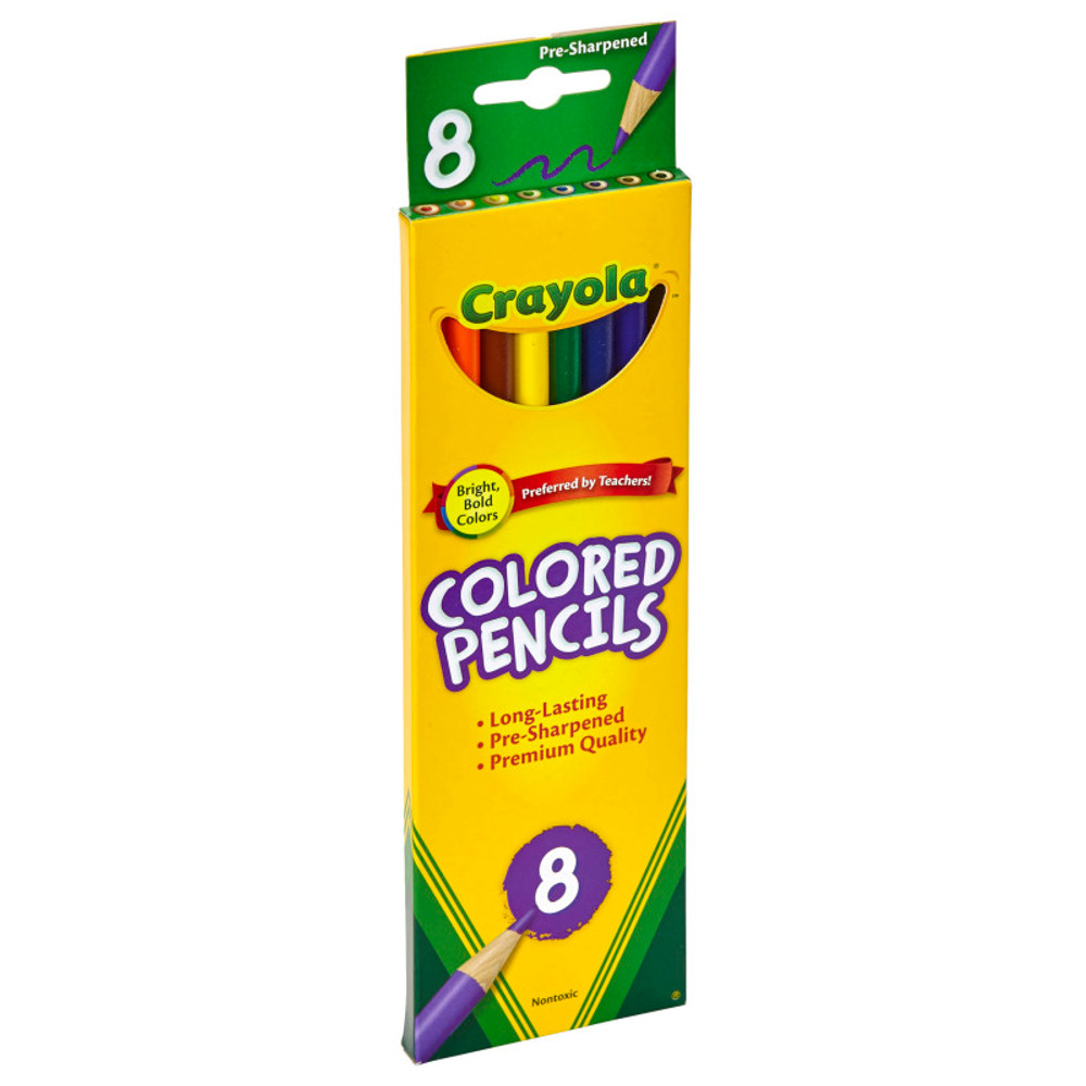 CRAYOLA LLC Crayola® Colored Pencils, 8 Colors