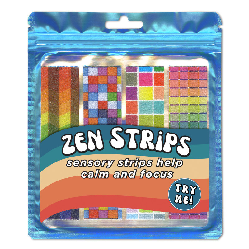 THE PENCIL GRIP The Pencil Grip™ Zen Strips, Sand Brights Set 4, 4 Per Set, 6 Sets