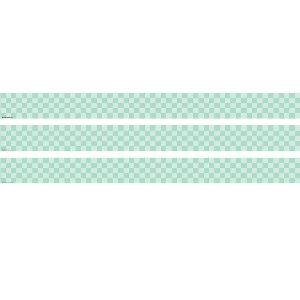 TEACHER CREATED RESOURCES Teacher Created Resources® Cool for School Straight Border Trim, 35 Feet Per Pack, 3 Packs