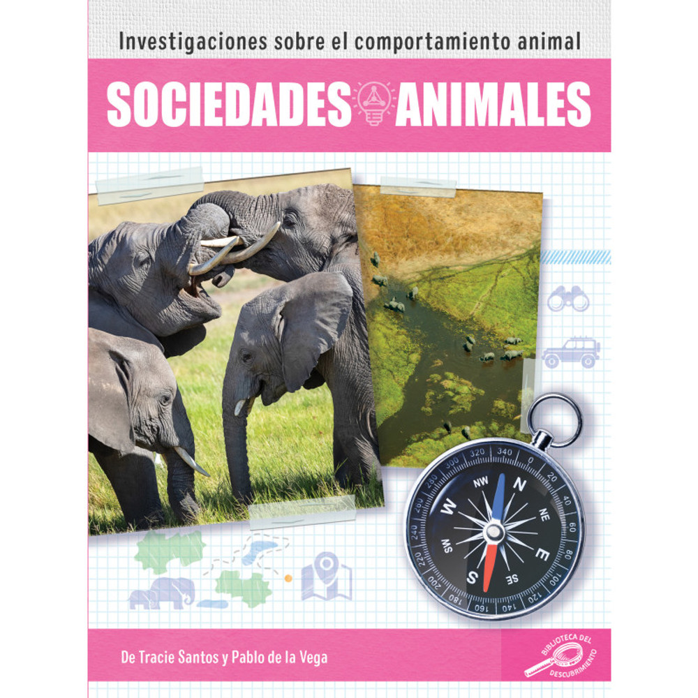 CARSON DELLOSA EDUCATION Discovery Library Sociedades animales Paperback