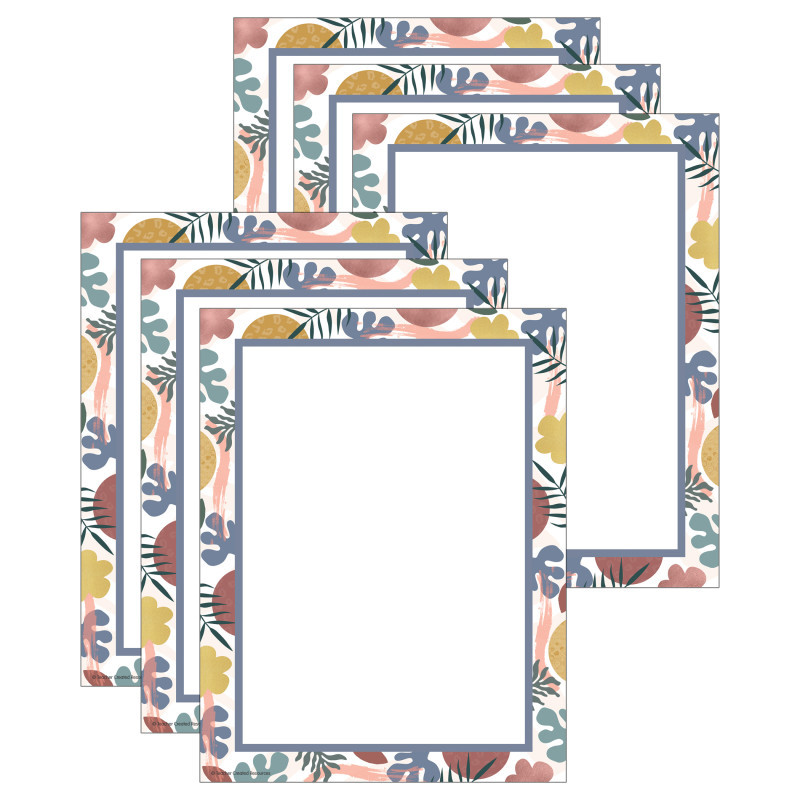 TEACHER CREATED RESOURCES Teacher Created Resources® Wonderfully Wild Computer Paper, 50 Per Pack, 6 Packs