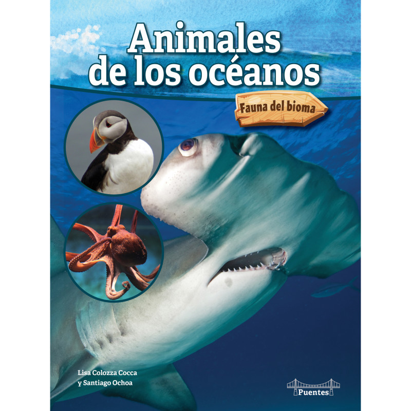 CARSON DELLOSA EDUCATION Bridges Animales de los océanos Hardcover