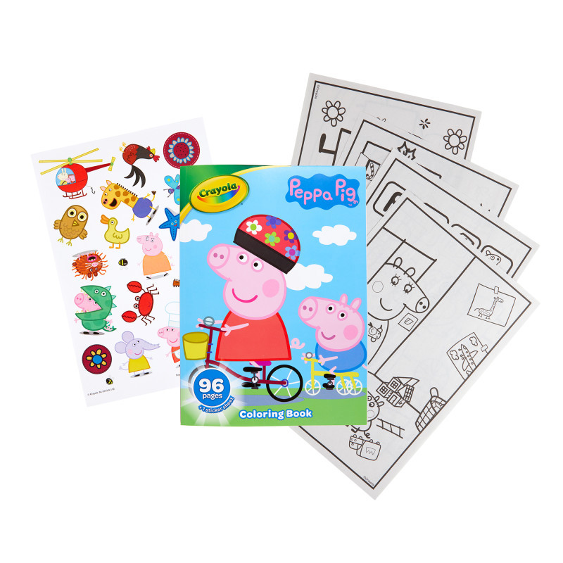 CRAYOLA LLC Crayola® Coloring Book, Peppa Pig, 96 Pages